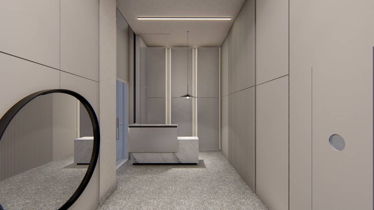 Hall edifício Corporativo — imagem 1 do projeto por Natália Brasil, Brasil Arq & Design