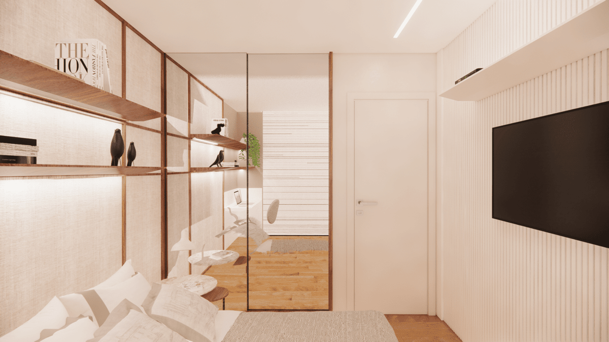 Um apê bem resolvido! — imagem 33 do projeto por Natália Brasil, Brasil Arq & Design
