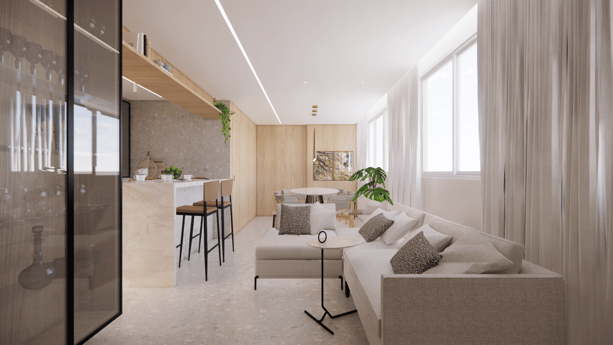 Um apê bem resolvido! — imagem 5 do projeto por Natália Brasil, Brasil Arq & Design