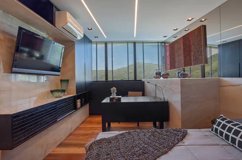Moderno acolhedor — projeto de arquitetura de alto padrão por Natália Brasil