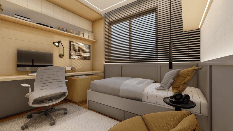 Quartos dos meninos! — projeto de arquitetura de alto padrão por Natália Brasil