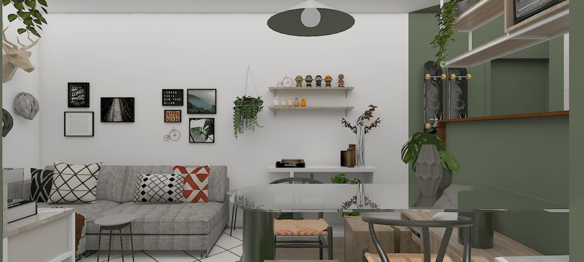 Casal descolado! — imagem 7 do projeto por Natália Brasil, Brasil Arq & Design