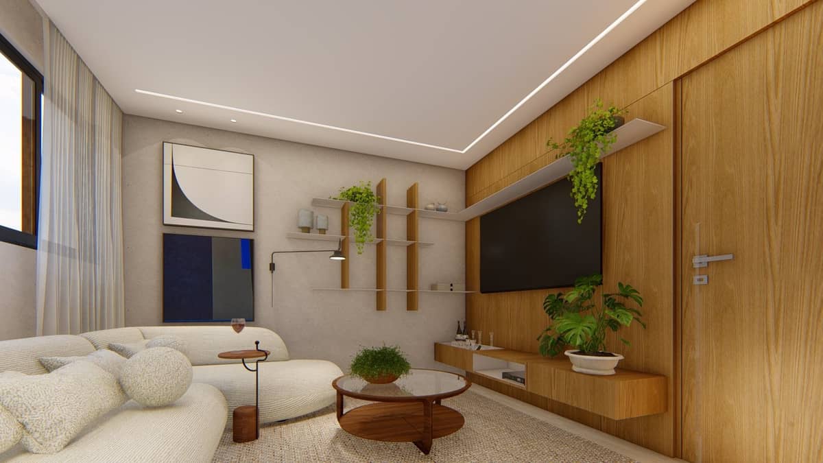 Apê Anchieta 02 — imagem 2 do projeto por Natália Brasil, Brasil Arq & Design