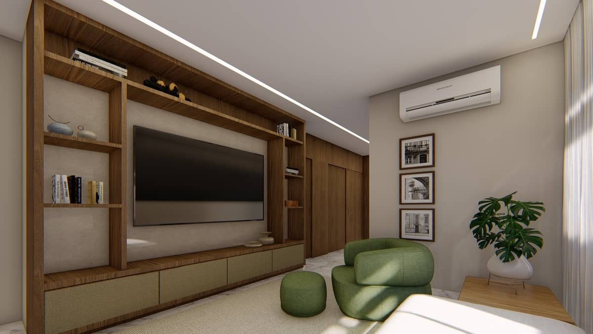 Muito conforto e aconchego! — imagem 37 do projeto por Natália Brasil, Brasil Arq & Design