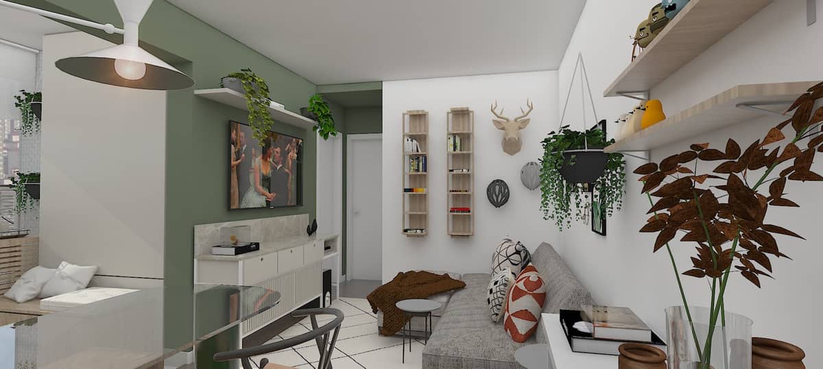 Casal descolado! — imagem 1 do projeto por Natália Brasil, Brasil Arq & Design