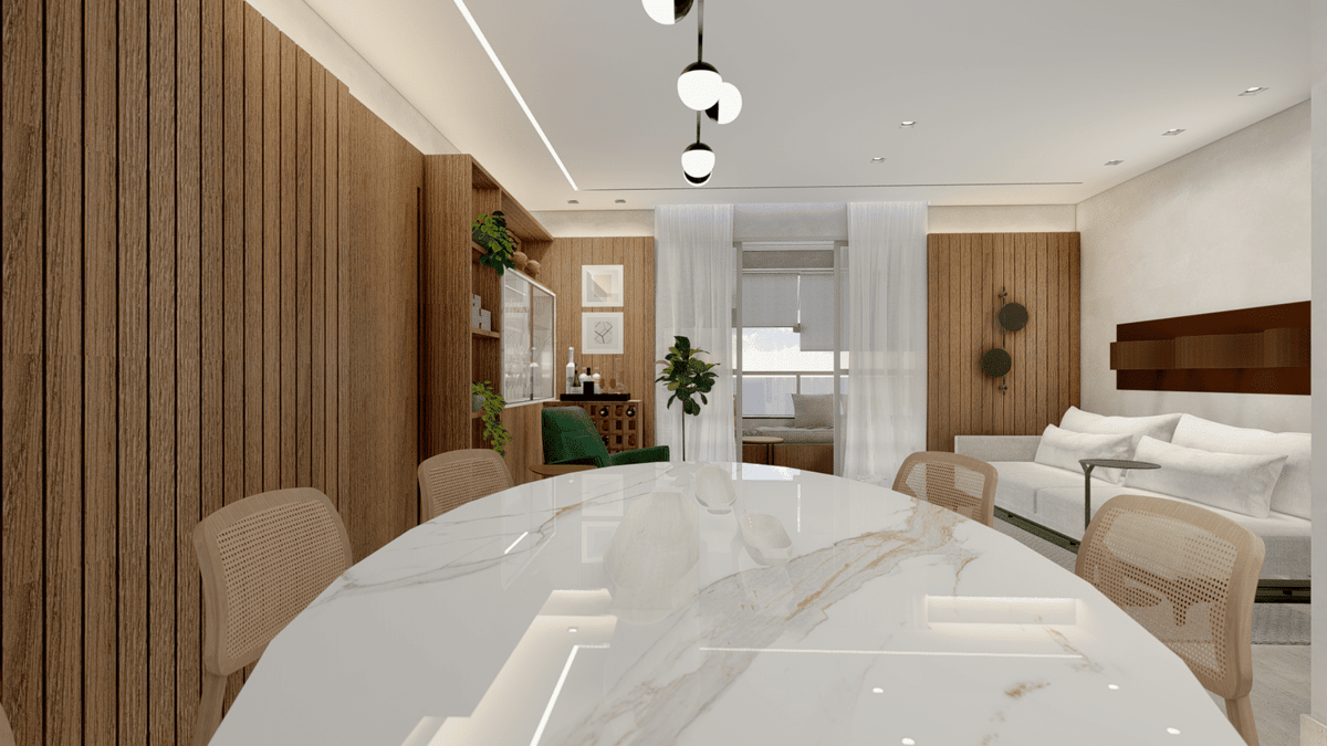 Apê de área privativa — imagem 2 do projeto por Natália Brasil, Brasil Arq & Design