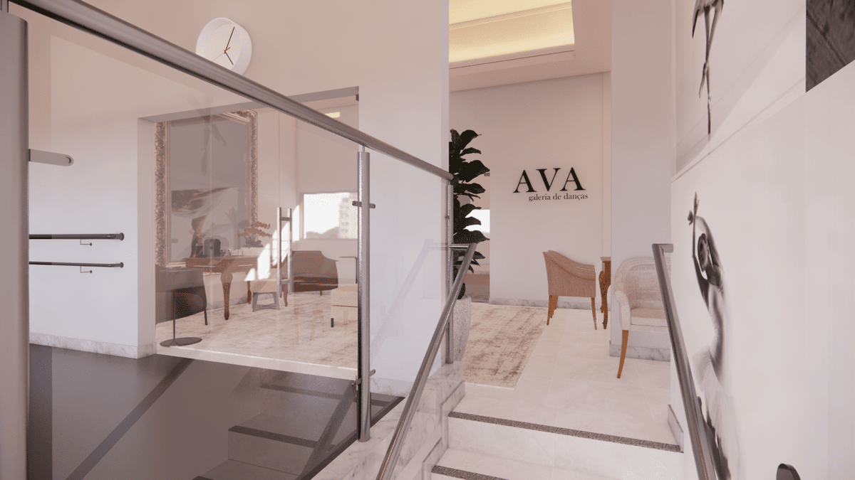 AVA galeria de danças — imagem 1 do projeto por Natália Brasil, Brasil Arq & Design