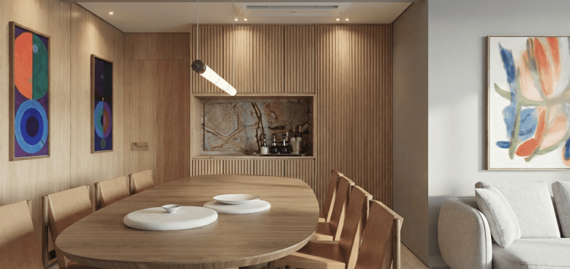 Elegante e atemporal — projeto de arquitetura de alto padrão por Natália Brasil
