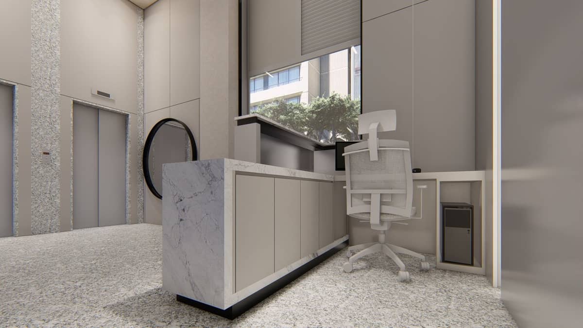 Hall edifício Corporativo — imagem 13 do projeto por Natália Brasil, Brasil Arq & Design