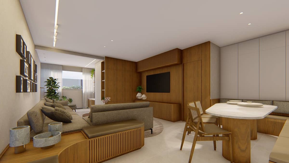 Apê Santo Agostinho — imagem 30 do projeto por Natália Brasil, Brasil Arq & Design