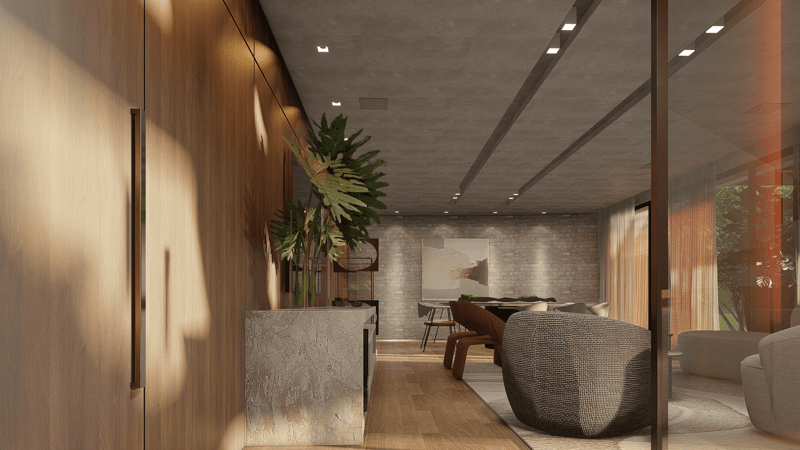 Triplex Vale dos Cristais — projeto de arquitetura de alto padrão por Natália Brasil