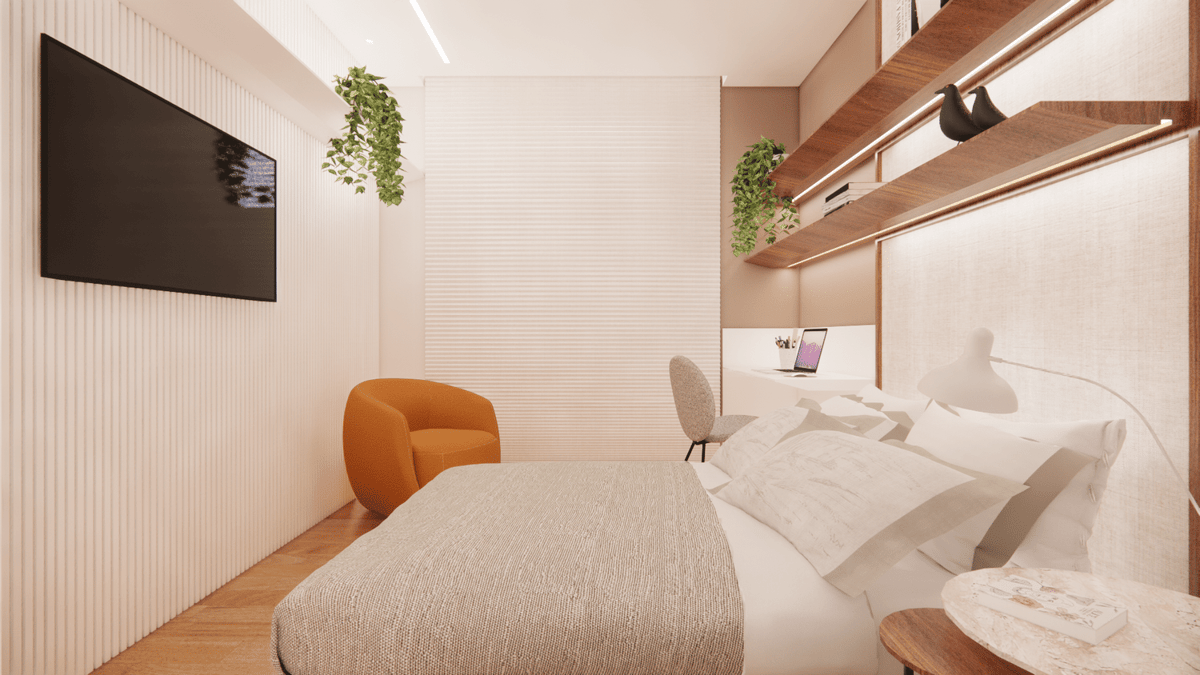 Um apê bem resolvido! — imagem 27 do projeto por Natália Brasil, Brasil Arq & Design