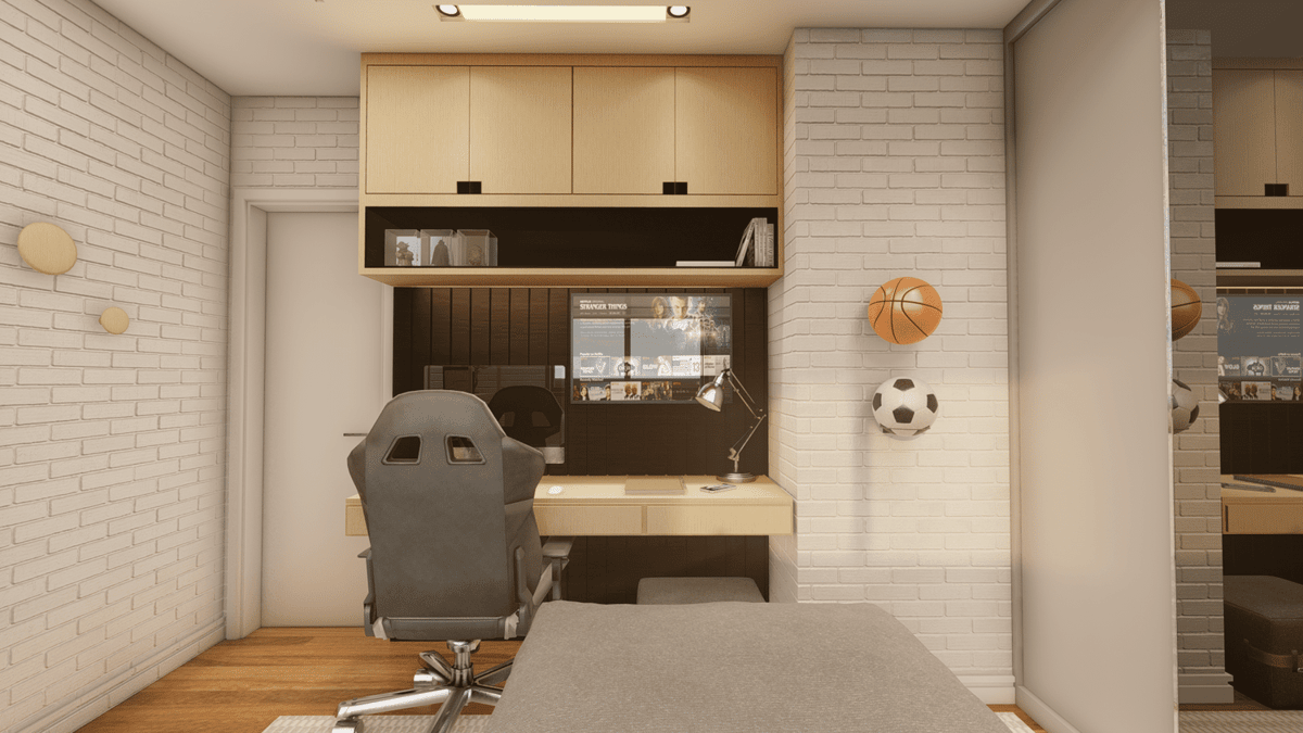 Quartos dos meninos! — imagem 12 do projeto por Natália Brasil, Brasil Arq & Design