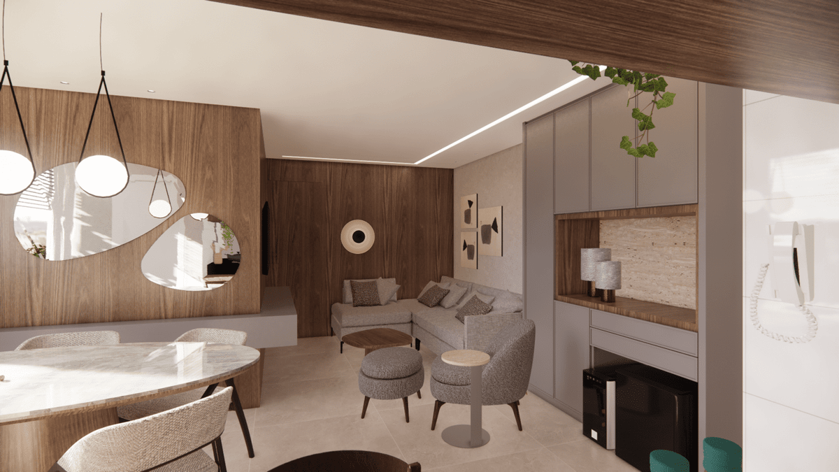 Charme e elegância de sobra! — imagem 7 do projeto por Natália Brasil, Brasil Arq & Design
