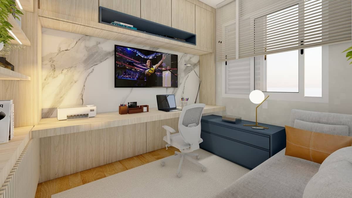 Um home office assim — imagem 2 do projeto por Natália Brasil, Brasil Arq & Design