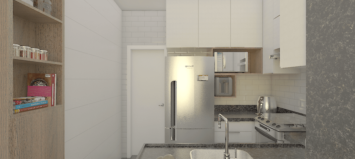 Apê com ares de casa — imagem 20 do projeto por Natália Brasil, Brasil Arq & Design