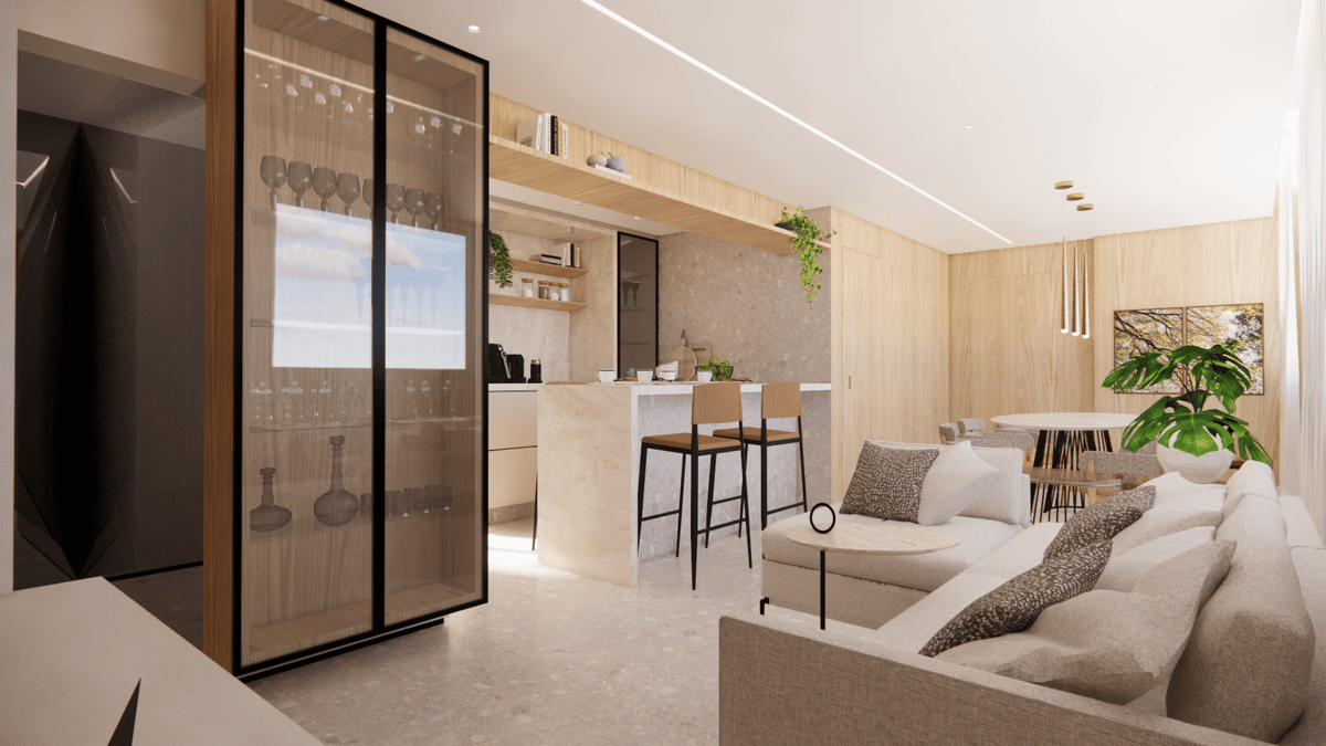 Um apê bem resolvido! — imagem 11 do projeto por Natália Brasil, Brasil Arq & Design
