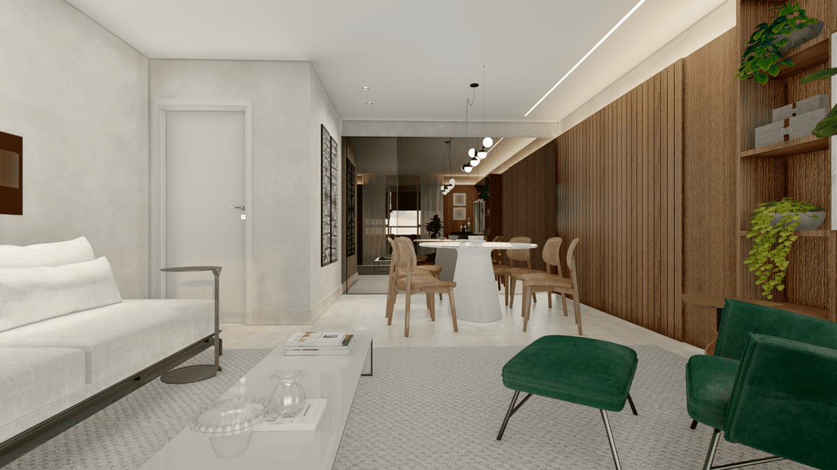 Apê de área privativa — imagem 5 do projeto por Natália Brasil, Brasil Arq & Design