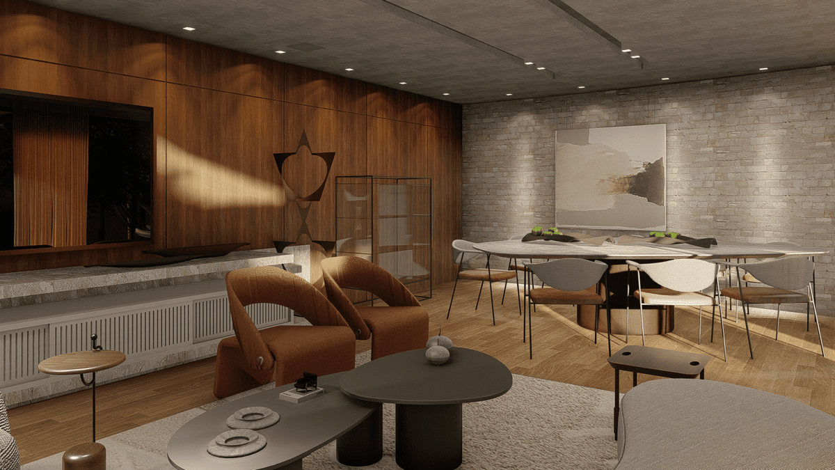 Triplex Vale dos Cristais — imagem 4 do projeto por Natália Brasil, Brasil Arq & Design