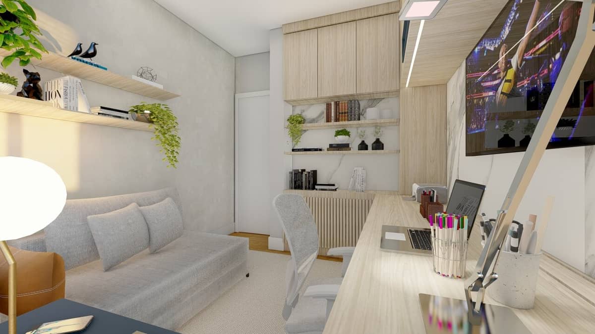 Um home office assim — imagem 8 do projeto por Natália Brasil, Brasil Arq & Design