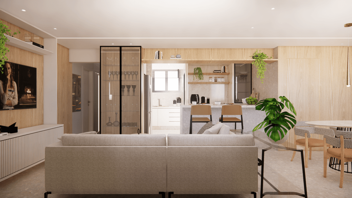 Um apê bem resolvido! — imagem 14 do projeto por Natália Brasil, Brasil Arq & Design
