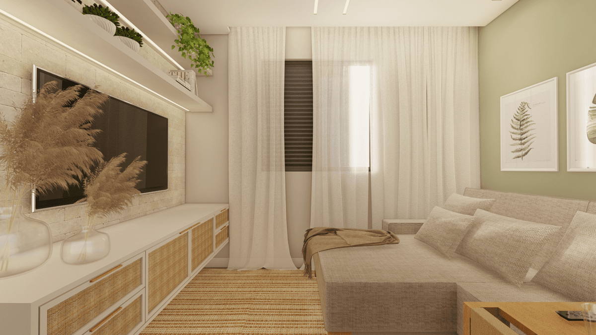 Apê de área privativa — imagem 8 do projeto por Natália Brasil, Brasil Arq & Design