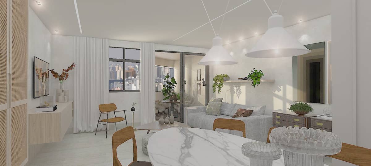 Apê com ares de casa — imagem 10 do projeto por Natália Brasil, Brasil Arq & Design