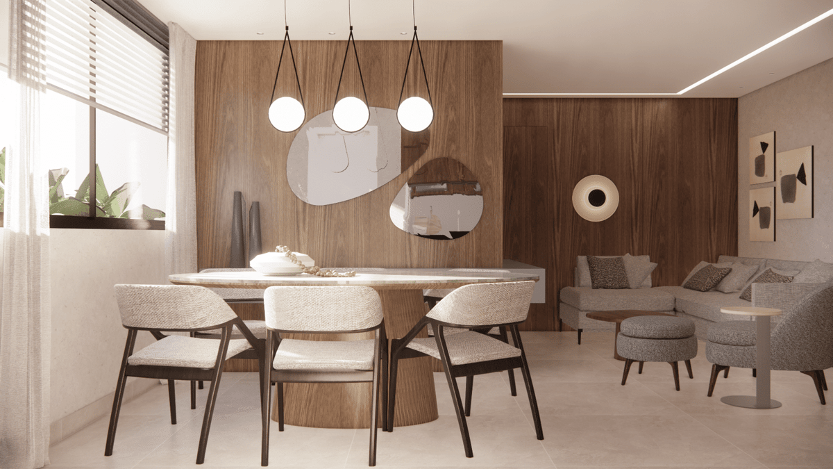 Charme e elegância de sobra! — imagem 2 do projeto por Natália Brasil, Brasil Arq & Design
