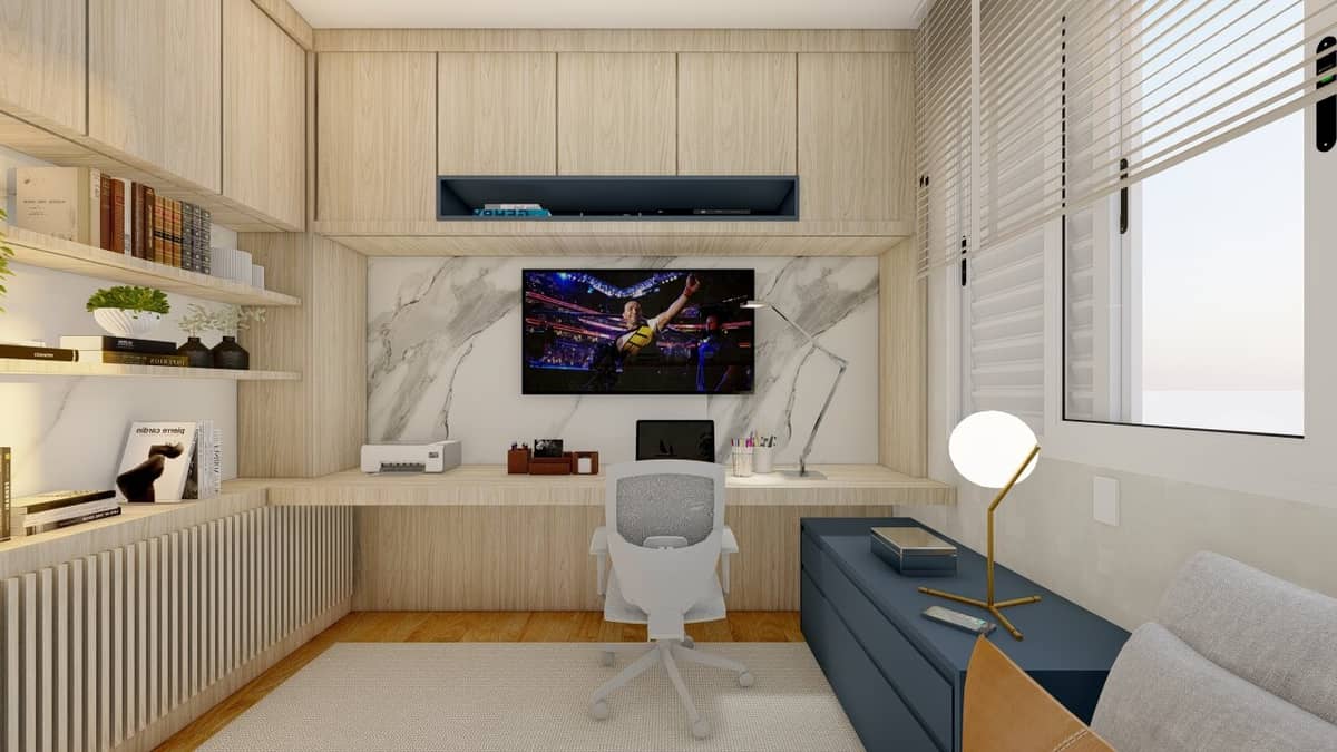 Um home office assim — imagem 9 do projeto por Natália Brasil, Brasil Arq & Design