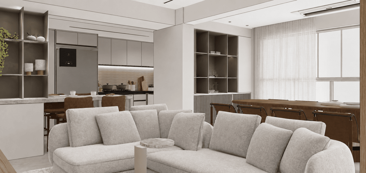 Apê ou casa? — imagem 4 do projeto por Natália Brasil, Brasil Arq & Design