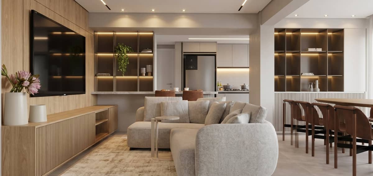 Apê ou casa? — imagem 2 do projeto por Natália Brasil, Brasil Arq & Design