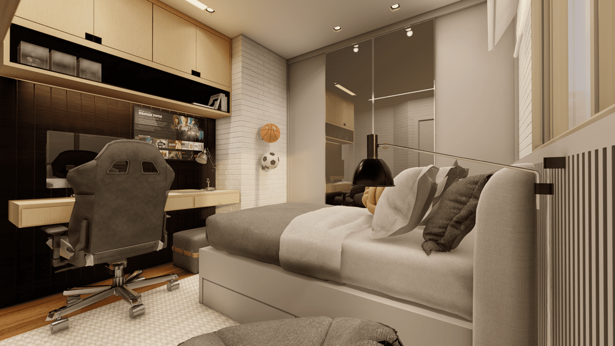 Quartos dos meninos! — imagem 11 do projeto por Natália Brasil, Brasil Arq & Design