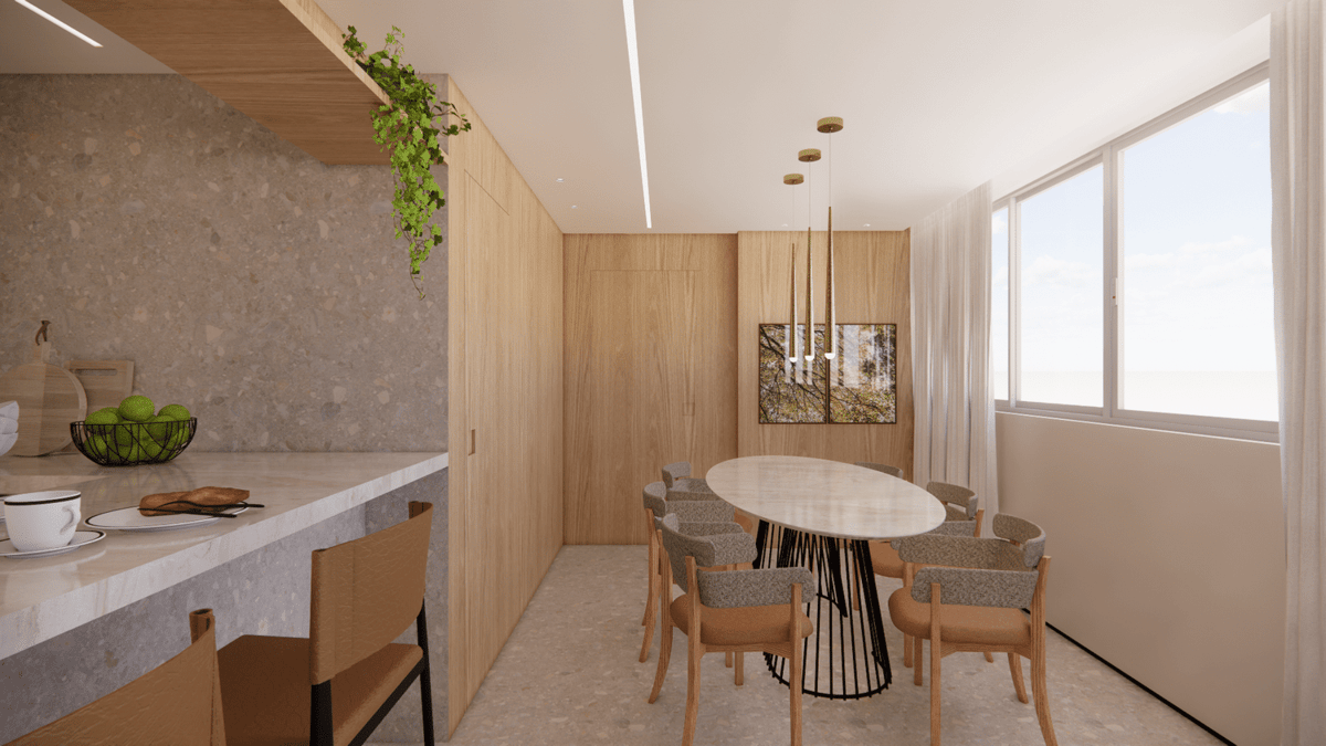 Um apê bem resolvido! — imagem 4 do projeto por Natália Brasil, Brasil Arq & Design
