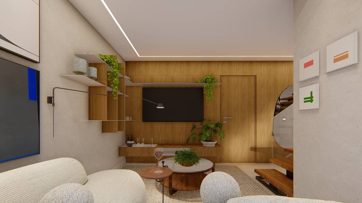Apê Anchieta 02 — imagem 4 do projeto por Natália Brasil, Brasil Arq & Design