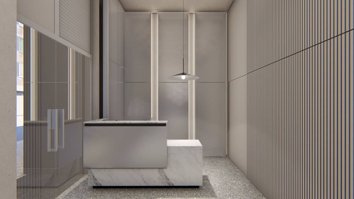 Hall edifício Corporativo — imagem 2 do projeto por Natália Brasil, Brasil Arq & Design